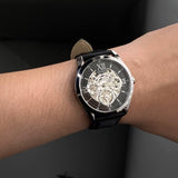 Guess Tailor Multifunction Black Dial Black Leather Strap Watch for Men - GW0389G1 Buy Now By Guess