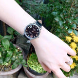 Coach Delancey Black Dial Black Leather Strap Watch for Women - 14502780 Buy Now By Coach