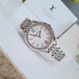 Michael Kors Mindy White Dial Silver Steel Strap Watch For Women - MK7075 Buy Now By Michael Kors