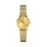 Longines La Grande Classique Quartz Gold Dial Two Tone Mesh Bracelet Watch for Women - L4.209.2.32.7 Buy Now By Longines
