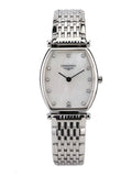 Longines La Grande Classique de Longines Tonneau White Dial Silver Steel Strap Watch for Women - L4.205.4.87.6 Buy Now By Longines