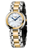 Longines PrimaLuna Quartz Diamonds Mother of Pearl Dial Two Tone Steel Strap Watch for Women - L8.110.5.93.6 Buy Now By Longines