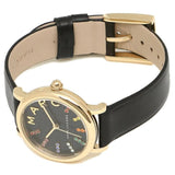 Marc Jacobs Roxy Black Dial Black Leather Strap Watch for Women - MJ1592 Buy Now By Marc Jacobs