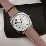 Marc Jacobs Mandy Silver Dial Brown Leather Strap Watch for Women - MJ1563 Buy Now By Marc Jacobs