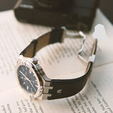 Maurice Lacroix Aikon Date Automatic Black Dial Black Leather Strap Watch For Men - AI6008-SS001-330-1 Buy Now By Maurice Lacroix