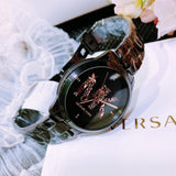 Michael Kors Runway Quartz Black Dial Black Steel Strap Watch For Women - MK6683 Buy Now By Michael Kors