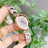 Movado Bold Crystal Pave Rose Gold Dial Rose Gold Steel Strap Watch For Women - 3600493 Buy Now By Movado