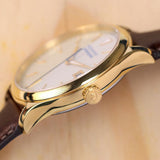 Movado Heritage Calendoplan Beige Dial Brown Leather Strap Watch for Men - 3650003 Buy Now By Movado