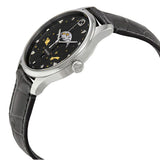 Gucci G-Timeless Moonphase Black Dial Black Leather Strap Watch For Men - YA126327 Buy Now By Gucci