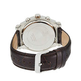 Guess Pinnacle Chronograph Quartz Blue Dial Brown Leather Strap Watch For Men - W0673G1 Buy Now By Guess