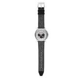 Michael Kors Brecken Chronograph Silver Dial Grey Leather Strap Watch For Men - MK8922 Buy Now By Michael Kors