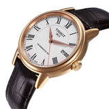 Tissot T Classic Carson Powermatic 80 White Dial Brown Leather Strap Watch for Men - T085.407.36.013.00 Buy Now By Tissot