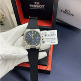 Tissot PRX Blue Dial Black Rubber Strap Watch For Men - T137.410.17.041.00 Buy Now By Tissot