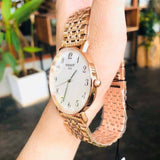 Tissot T Classic Everytime White Dial Rose Gold Mesh Bracelet Watch for Men - T109.610.33.032.00 Buy Now By Tissot