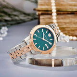 Versace V-Urban Green Dial Two Tone Steel Strap Watch for Men - VELQ00619 Buy Now By Versace