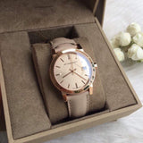 Burberry The City Beige Dial Beige Leather Strap Watch for Women - BU9109 Buy Now By Burberry