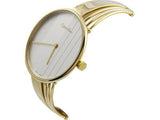 Calvin Klein Drift Silver Dial Gold Steel Strap Watch for Women - K6S2N516 Buy Now By Calvin Klein