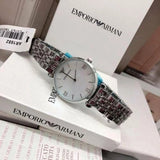 Emporio Armani Classic Quartz Mother of Pearl Dial Silver Steel Strap Watch For Women - AR1602 Buy Now By Emporio Armani