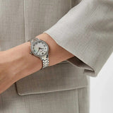 Emporio Armani Cleo Crystals Mother Of Pearl Dial Silver Steel Strap Watch For Women - AR11484 Buy Now By Emporio Armani