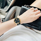 Gucci G-Timeless Black Dial Black Leather Strap Watch For Women - YA1264055 Buy Now By Gucci