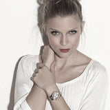 Guess Water Pro Diamonds Silver Dial Silver Steel Strap Watch For Women - G75511M Buy Now By Guess