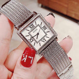 Guess Highline White Dial Silver Mesh Bracelet Watch For Women - W0826L1 Buy Now By Guess