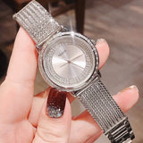Guess Quartz Silver Dial Willow Stainless Steel Mesh Bracelet Watch For Women - W0836L2 Buy Now By Guess