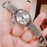 Guess Whisper Silver Dial Silver Mesh Bracelet Watch for Women - W1084L1 Buy Now By Guess