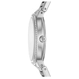 Michael Kors Gabbi Quartz Crystals Silver Dial Silver Steel Strap Watch For Women - MK3984 Buy Now By Michael Kors