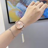 Michael Kors Jayne Three Hand Rose Gold Dial White Leather Strap Watch For Women - MK7128 Buy Now By Michael Kors