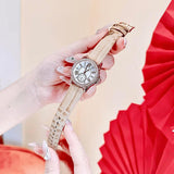 Michael Kors Mini Everest Crystals White Dial Brown Leather Strap Watch for Women - MK4719 Buy Now By Michael Kors