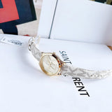 Michael Kors Jaycie Quartz Gold Dial White Leather Strap Watch for Women - MK2861 Buy Now By Michael Kors