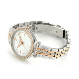 Michael Kors Cinthia Mother of Pearl Dial Two Tone Steel Strap Watch For Women - MK3831 Buy Now By Michael Kors