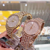 Michael Kors Lauryn Crystals Gold Dial Gold Steel Strap Watch For Women - MK3930 Buy Now By Michael Kors