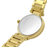 Michael Kors Parker Mother of Pearl White Dial Gold Steel Strap Watch For Women - MK4693 Buy Now By Michael Kors
