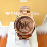 Michael Kors Runway Rose Gold Dial Rose Gold Steel Strap Watch For Women - MK5853 Buy Now By Michael Kors
