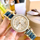 Michael Kors Parker Gold Dial Two Tone Steel Strap Watch for Women - MK6238 Buy Now By Michael Kors