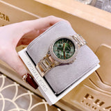 Michael Kors Camille Multifunction Green Dial Gold Steel Strap Watch For Women - MK6981 Buy Now By Michael Kors
