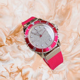 Michael Kors Everest Analog Rose Gold Dial Pink Silicone Strap Watch For Women - MK7359 Buy Now By Michael Kors