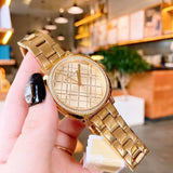 Michael Kors Nia Quartz Gold Dial Gold Steel Strap Watch For Women - MK3989 Buy Now By Michael Kors