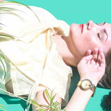 Movado Edge Gold Dial Gold Steel Strap Watch for Women - 3680014 Buy Now By Movado