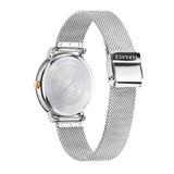 Versace V-Circle Quartz Silver Dial Silver Mesh Strap Watch for Women - VBP050017 Buy Now By Versace