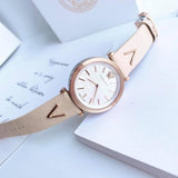 Versace V-Twist White Dial White Leather Strap Watch for Women - VELS00419 Buy Now By Versace