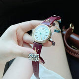 Versace V-Twist Silver Dial Red Leather Strap Watch for for Women - VELS00519 Buy Now By Versace