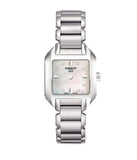 Tissot T Wave Diamonds Mother of Pearl Dial Silver Steel Strap Watch for Women - T02.1.285.74 Buy Now By Tissot