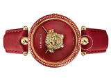 Versace Palazzo Empire Red Dial Red Leather Strap Watch for Women - VCO120017 Buy Now By Versace