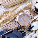 Michael Kors Slim Runway Rose Gold Dial Rose Gold Steel Strap Watch for Women - MK3549 Buy Now By Michael Kors