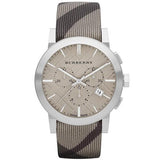 Burberry The City Smoked Brown Dial Brown Leather Strap Watch for Men - BU9361 Buy Now By Burberry