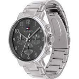 Tommy Hilfiger Chronograph Grey Dial Silver Steel Strap Watch for Men - 1710382 Buy Now By Tommy Hilfiger