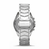 Michael Kors Whitney Chronograph Crystals Silver Dial Silver Steel Strap Watch For Women - MK6728 Buy Now By Michael Kors